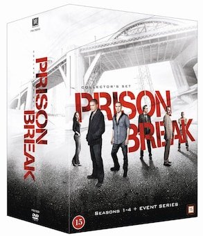 Cover for Prison Break · Prison Break Seasons 1-4 + Event Series (DVD) (2017)