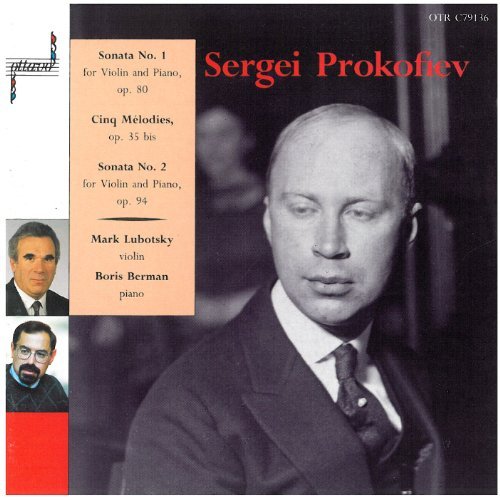 Lubotski / Berman - Volin And Piano - Lubotski / Berman - Musique - OTTAVO - 8711599791362 - 20 mai 2009