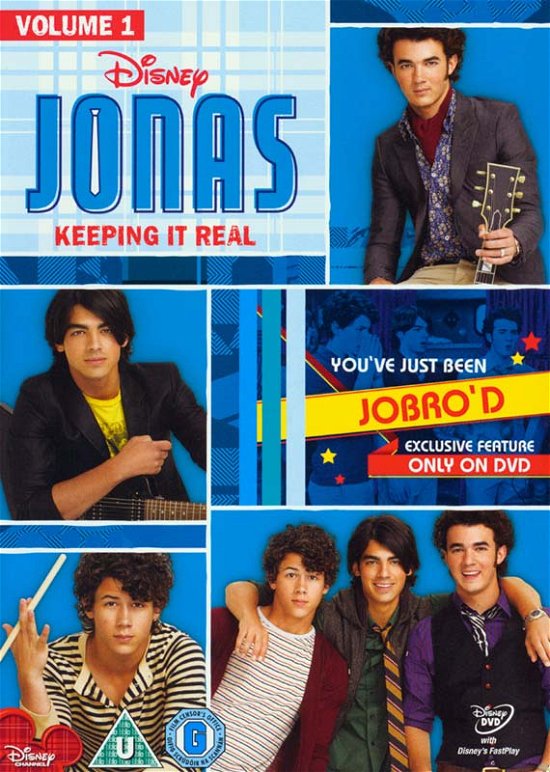 Cover for Jonas: Keeping It Real - Season 1 - Volume 1 (DVD) (2011)