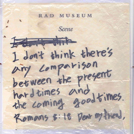 Cover for Rad Museum · Scene (CD) (2017)