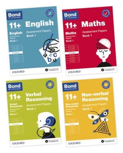 Cover for Sarah Lindsay · Bond 11+: Bond 11+ English, Maths, Verbal Reasoning, Non Verbal Reasoning: Assessment Papers: 9-10 Yrs Bundle (Pocketbok) (2020)