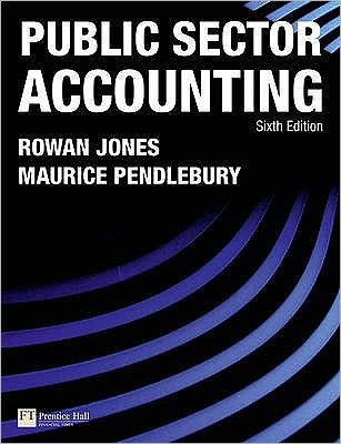 Cover for Rowan Jones · Public Sector Accounting (Pocketbok) (2010)