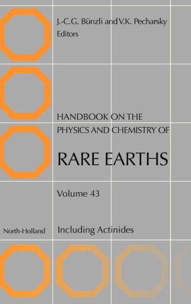 Cover for J C Bunzli · Handbook on the Physics and Chemistry of Rare Earths: Including Actinides - Handbook on the Physics &amp; Chemistry of Rare Earths (Hardcover Book) (2012)