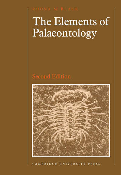 Cover for Rhona M. Black · The Elements of Palaeontology (Taschenbuch) [2 Revised edition] (1989)