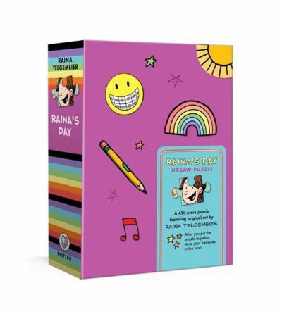 Raina's Day Jigsaw Puzzle: A 450-Piece Puzzle Featuring Original Art by Raina Telgemeier: Jigsaw Puzzles for Kids - Raina Telgemeier - Board game - Random House USA Inc - 9780593136362 - June 1, 2021