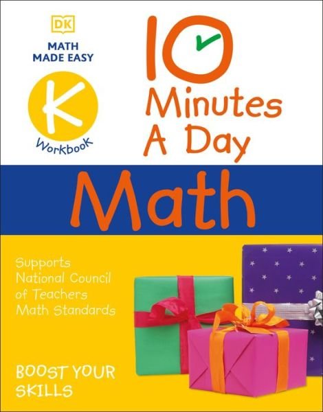 Cover for Carol Vorderman · 10 Minutes a Day Math Kindergarten (Book) (2020)
