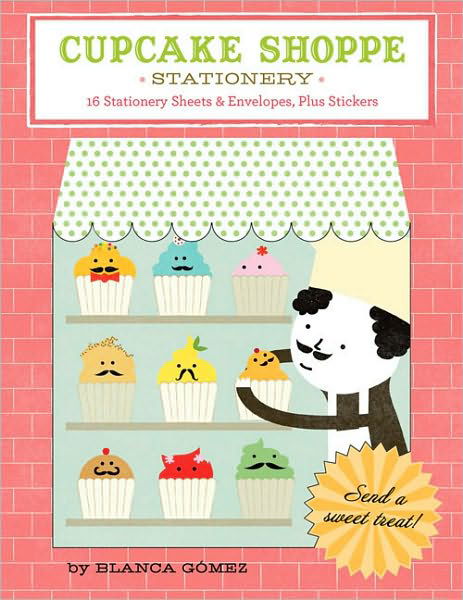 Cupcake Shoppe Mox & Match Stationery - Blanca Gomez - Książki - Chronicle Books - 9780811872362 - 5 maja 2010