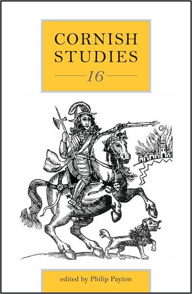 Cover for Prof. Philip Payton · Cornish Studies Volume 16 - Cornish Studies (Paperback Book) (2008)