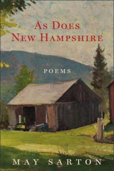 As Does New Hampshire - May Sarton - Books - Bauhan (William L.),U.S. - 9780872332362 - July 28, 2021