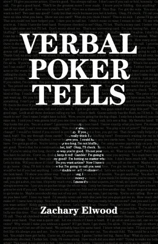 Cover for Zachary Elwood · Verbal Poker Tells (Pocketbok) (2014)