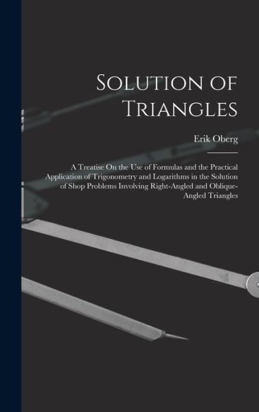 Cover for Erik Oberg · Solution of Triangles (Bok) (2022)