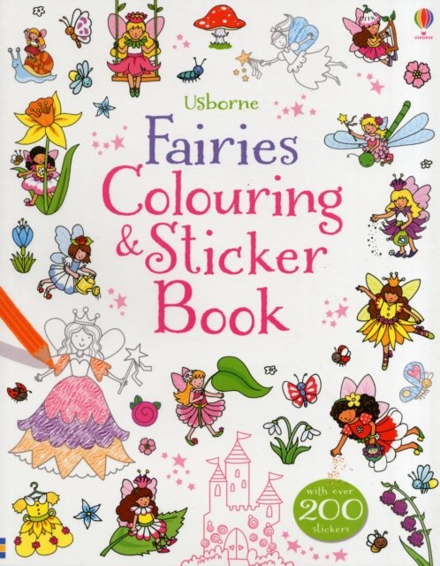 Cover for Jessica Greenwell · Fairies Sticker &amp; Colouring Book - Sticker &amp; Colouring book (Paperback Bog) (2012)