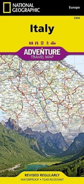 Cover for National Geographic Maps · Italy: Travel Maps International Adventure Map (Map) (2011)
