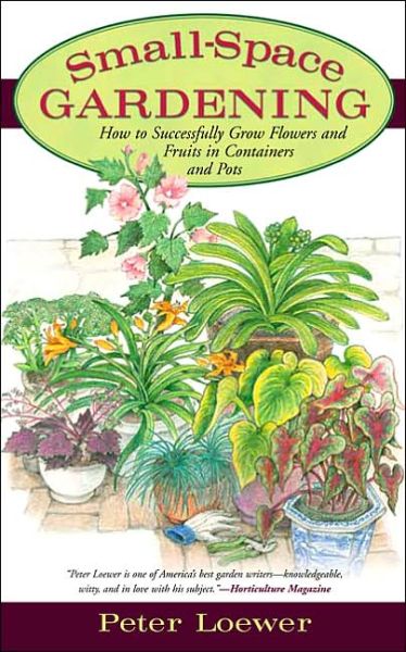 Small-Space Gardening: How to Successfully Grow Flowers and Fruits in Containers and Pots - Peter Loewer - Books - The Lyons Press - 9781592286362 - December 1, 2004