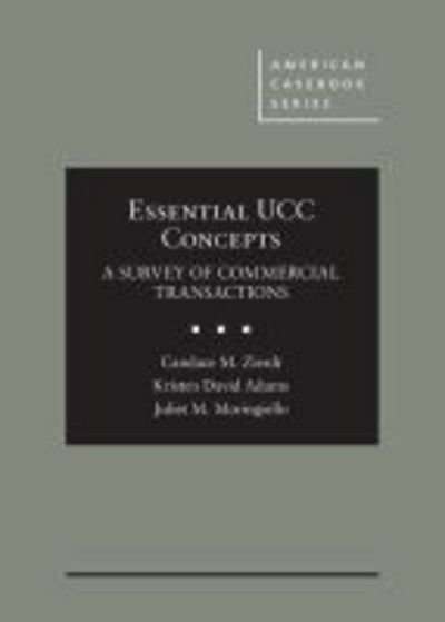Cover for Candace Zierdt · Essential UCC Concepts: A Survey of Commercial Transactions - American Casebook Series (Inbunden Bok) (2018)