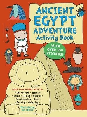 Cover for Alliston, Jen (Illus · Ancient Egypt Adventure Activity Book - Adventure Activity Book (Paperback Book) (2019)