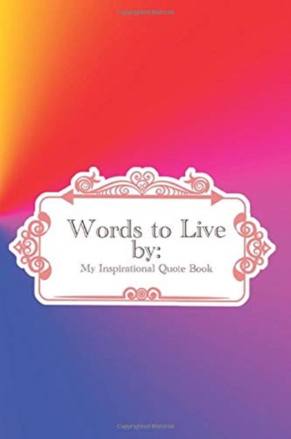 Cover for Beryga · Words to Live by (Paperback Bog) (2019)