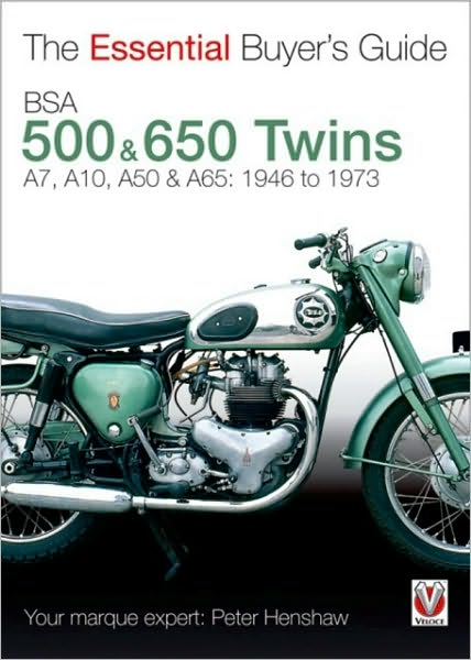 Cover for Peter Henshaw · Essential Buyers Guide Bsa 500 &amp; 600 Twins (Paperback Book) (2013)