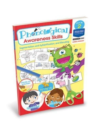 Cover for Prim-Ed Publishing · Phonological Awareness Skills Book 2: Segmentation and Syllabification, and Blending - Phonological Awareness Skills (Bok) (2019)
