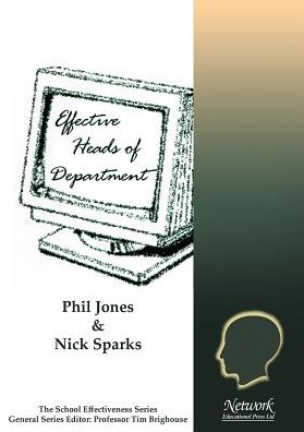 Cover for Phil Jones · Effective Heads of Department (Paperback Book) (1996)