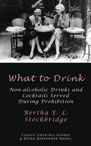 Cover for Bertha E. L. Stockbridge · What to Drink: Non-alcoholic Drinks and Cocktails Served During Prohibition (Paperback Book) (2010)