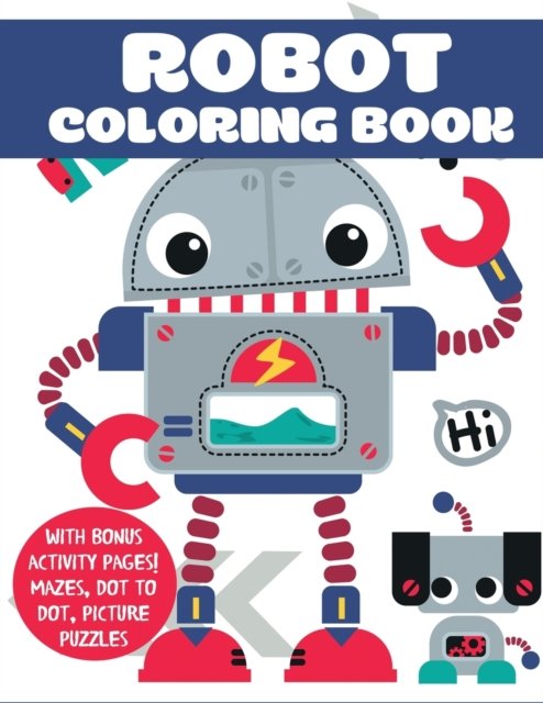 Blue Wave Press · Robot Coloring Book (Paperback Bog) (2019)