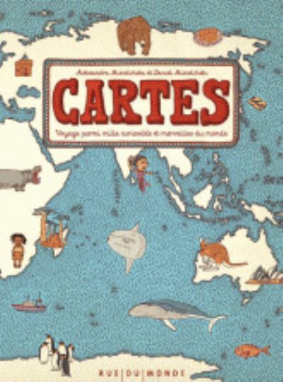 Cover for Aleksandra Mizielinska · Cartes: voyage parmi mille curiosites et merveilles du monde (Hardcover Book) (2012)