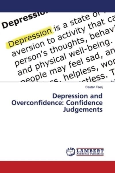 Cover for Faeq · Depression and Overconfidence: Con (Buch) (2019)