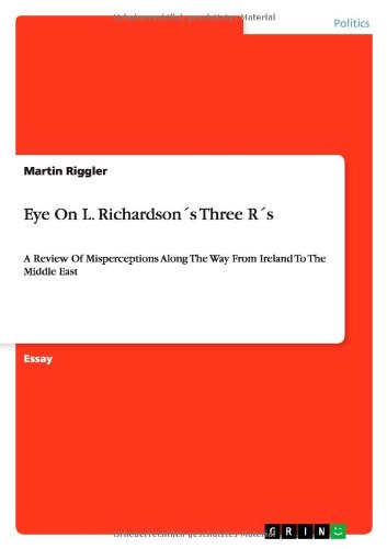 Cover for Martin Riggler · Eye On L. Richardson s Three R s (Book) (2010)