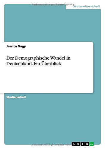 Cover for Nagy · Der Demographische Wandel in Deuts (Book) [German edition] (2011)