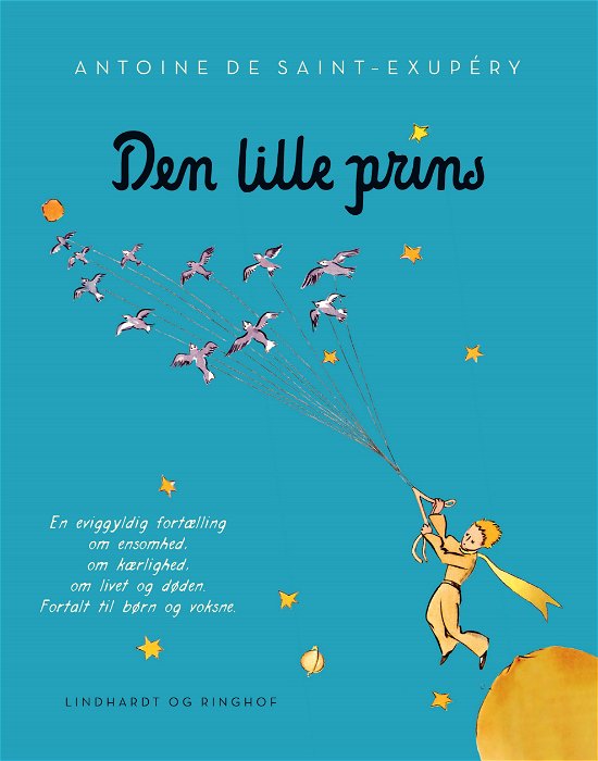 Cover for Antoine de Saint-Exupéry · Den lille prins, lyseblå softcover (Hæftet bog) [8. udgave] (2018)