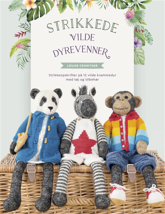 Cover for Louise Crowther · Strikkede vilde dyrevenner (Sewn Spine Book) [1. Painos] (2022)