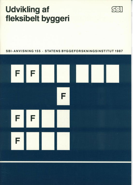 Cover for Klaus Blach · Anvisning 155: Udvikling af fleksibelt byggeri (Sewn Spine Book) [1º edição] (1987)