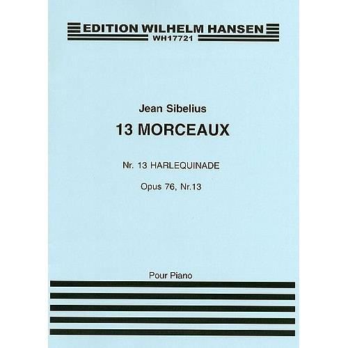 Jean Sibelius: 13 Pieces Op.76 No.13 'harlequinade' - Jean Sibelius - Boeken -  - 9788759855362 - 2015