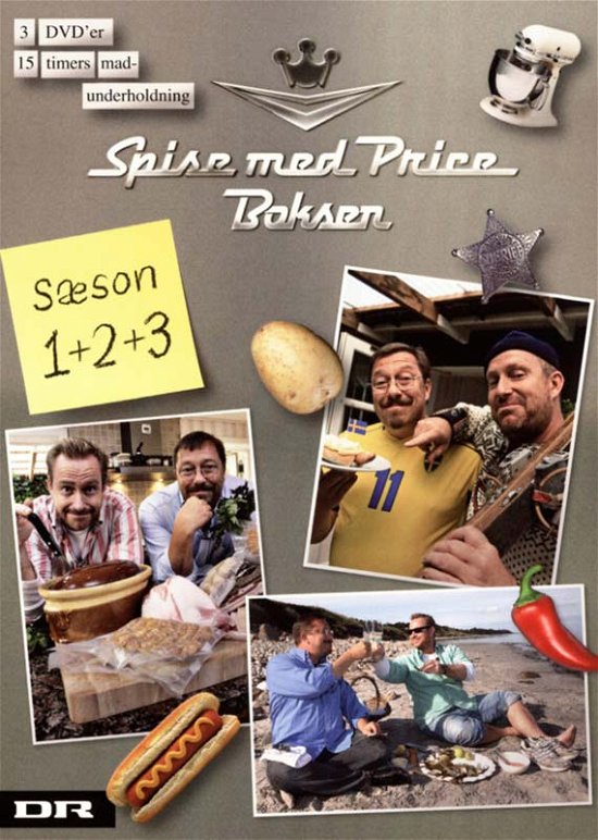 Cover for James og Adam Price · Spise med Price: Spise med Price Boksen (DVD) (2011)