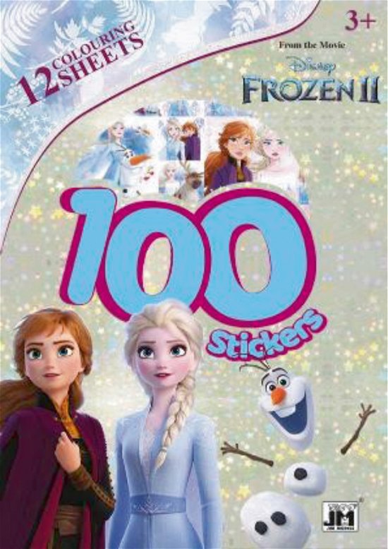 Cover for Frozen 2 – 100 stickers (Landkarten) [1. Ausgabe] (2020)