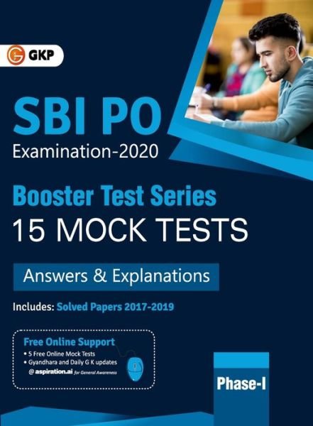 Cover for Gkp · Sbi 2021 Probationary Officers' Phase I Booster Test Series 15 Mock Tests (Questions, Answers &amp; Explanations) (Paperback Bog) (2020)