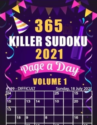 Cover for Bopuzzles · 365 Killer Sudoku 2021 Page a Day Volume 1 (Paperback Book) (2020)