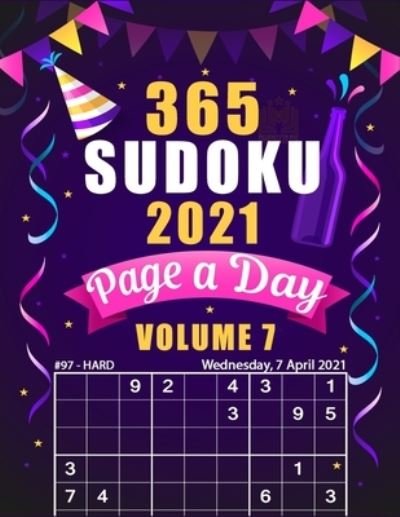 Cover for Bopuzzles · 365 Sudoku 2021 Page a Day Volume 7 (Paperback Book) (2020)