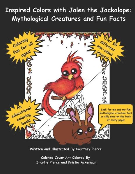 Inspired Colors with Jalen the Jackalope - Courtney Pierce - Livros - Independently Published - 9798680769362 - 30 de agosto de 2020