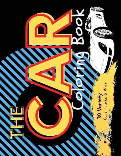 Cover for Maze · The Car Coloring Book (Paperback Bog) (2021)