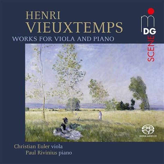 Cover for Christian Euler / Paul Rivinius · Henri Vieuxtemps: Works For Viola And Piano (CD) (2018)