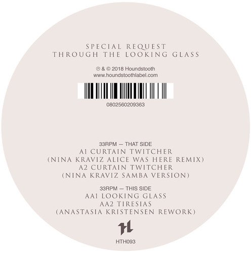 Cover for Special Request · Through the looking glass/ nina kra (LP) [EP edition] (2018)