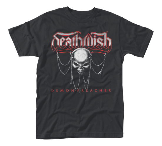 Cover for Deathwish · Demon Preacher (T-shirt) [size S] [Black edition] (2016)