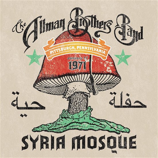 Cover for Allman Brothers Band · Syria Mosque: Pittsburgh, Pa January 17, 1971 (CD) (2022)