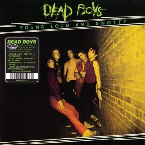 Cover for Dead Boys · Young Loud &amp; Snotty (LP) (2023)