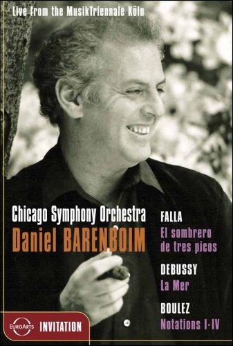 Cover for Chicago Symphony Orchestra · Barenboim and the Chicago Symphony Orchestra (DVD) (2010)