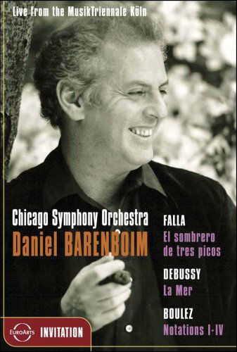 Cover for Barenboim Daniel / Chicago Symphony Orchestra · Falla - Debussy - Boulez (DVD) (2010)