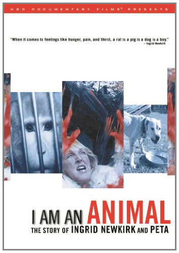 Cover for I Am an Animal: Story of Ingrid Newkirk &amp; Peta (DVD) (2012)