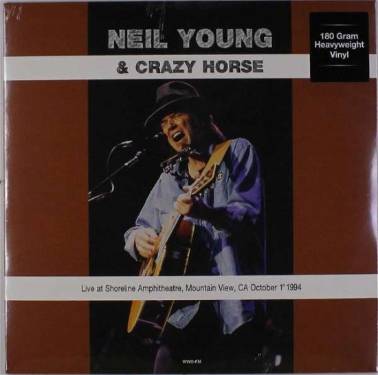 Cover for Neil Young · Live At Shoreline Amphitheatre Mountain View Ca October 1st 1994 (Green Vinyl) (LP) (2017)